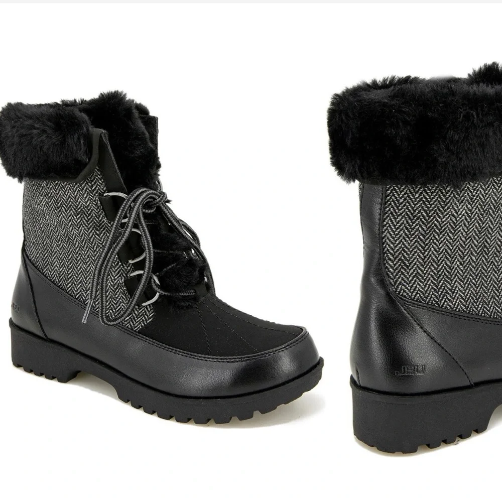 Jumbu northgate waterproof faux fur lined boots size 6,5 - Picture 9 of 10